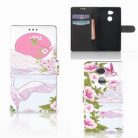 Sony Xperia XA2 Ultra Telefoonhoesje met Pasjes Bird Standing - thumbnail