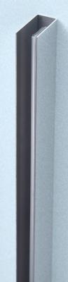 Beaux Chelles wandprofiel 200cm voor 8mm glas chroom