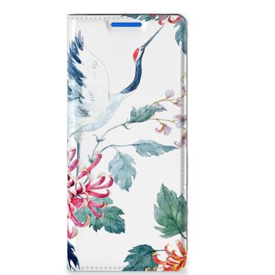 OPPO Reno 6 Pro Plus 5G | Hoesje maken | Bird Flowers OPPO Reno 6 Pro Plus 5G | Hoesje maken | Bird Flowers
