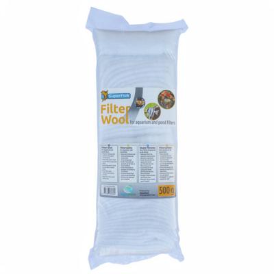 Superfish Witte Filterwatten 500g - Voor helder en gezond aquariumwater, fijnmazig