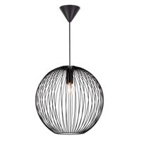 Nordlux Beroni 45 kooi hanglamp zwart E27 fitting 45 cm