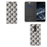 Nokia 5.1 (2018) Hoesje maken Salamander Grey