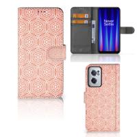 OnePlus Nord CE 2 | Telefoon Hoesje | Pattern Orange OnePlus Nord CE 2 | Telefoon Hoesje | Pattern Orange