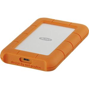 LaCie Rugged USB-C externe harde schijf 4 TB 5400 RPM 2.5" USB Type-C 3.2 Gen 1 (3.1 Gen 1) Oranje, Zilver