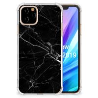 Apple iPhone 11 Pro Anti-Shock Hoesje Marmer Zwart - Origineel Cadeau Vader