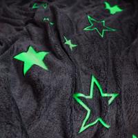Glow in the dark fleecedeken