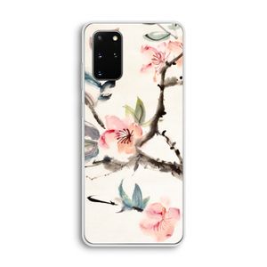 Japanse bloemen: Samsung Galaxy S20 Plus Transparant Hoesje
