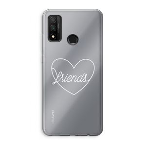 Friends heart pastel: Huawei P Smart (2020) Transparant Hoesje