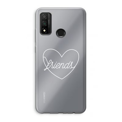 Friends heart pastel: Huawei P Smart (2020) Transparant Hoesje