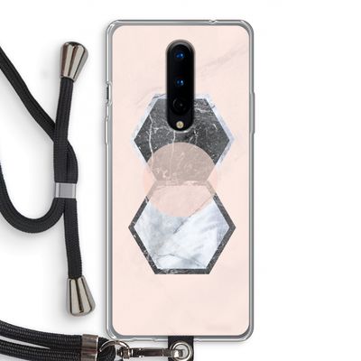 Creatieve toets: OnePlus 8 Transparant Hoesje met koord