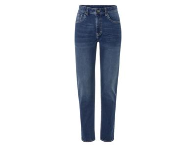 LIVERGY Heren jeans - Slim fit (52 (36/32), Blauw)