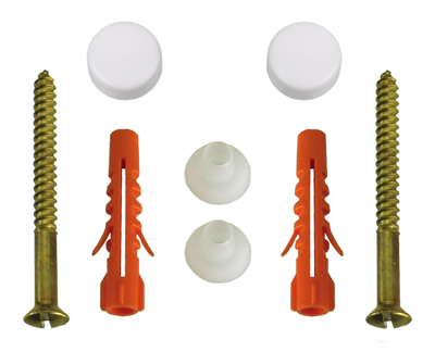 Cornat Wc-Bevestiging-Set Kompleet Wit - T364700