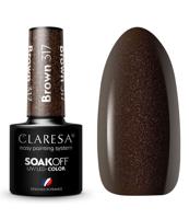 Claresa uv/led gellak 5ml brown 317 warm feelings