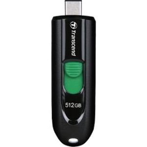 Transcend JetFlash 790 C USB flash drive 512 GB USB Type-C 3.2 Gen 1 (3.1 Gen 1) Zwart, Groen