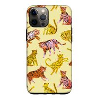 Cute Tigers and Leopards: iPhone 12 Tough Case