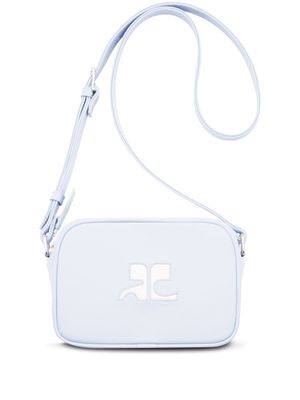 Courrèges sac à bandoulière Reedition en cuir - Bleu