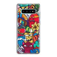 No Rules: Samsung Galaxy S10 Plus Transparant Hoesje
