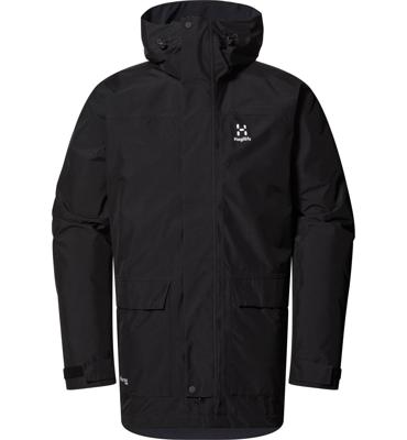 Haglofs Asp 3-In-1 Gtx Parka Jas Heren True Black M
