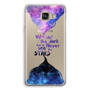 Stars quote: Samsung Galaxy A5 (2016) Transparant Hoesje