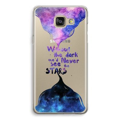 Stars quote: Samsung Galaxy A5 (2016) Transparant Hoesje