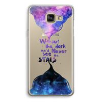 Stars quote: Samsung Galaxy A5 (2016) Transparant Hoesje