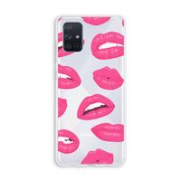 Bite my lip: Galaxy A71 Transparant Hoesje