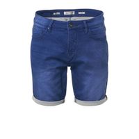 No Excess regular fit jog denim short electric blue - thumbnail