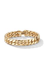 David Yurman bracelet en or jaune 18ct à effet martelé