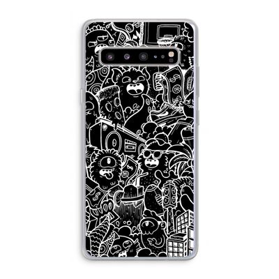 Vexx Black City : Samsung Galaxy S10 5G Transparant Hoesje