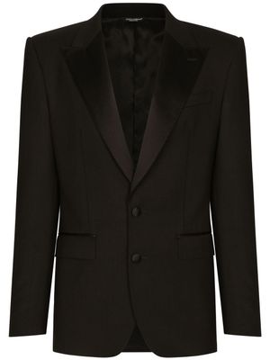 Dolce & Gabbana veste de smoking à simple boutonnage - Noir