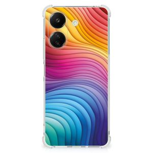 Shockproof Case voor Xiaomi Redmi 13C 4G Regenboog