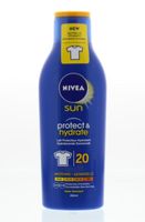 Nivea Sun protect & hydrate zonnemelk SPF20 (200 ml)