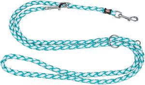 Trixie Cavo Reflecterende Verstelbare Riem Oceaan Blauw 2 m x ø 12 mm
