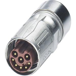 M17 Compact kabelconnector 1618648 ST-08P1N8A8K03S Zilver Phoenix Contact Inhoud: 1 stuk(s)