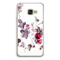 Mooie bloemen: Samsung Galaxy A3 (2016) Transparant Hoesje