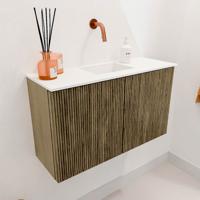 Toiletmeubel Mondiaz Joya | 70 cm | Meubelkleur Dusk | Faye wastafel Talc Midden | Zonder kraangat(en) Toiletmeubel Mondiaz Joya | 70 cm | Meubelkleur Dusk | Faye wastafel Talc Midden | Zonder kraangat(en)