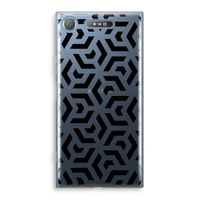 Crazy pattern: Sony Xperia XZ1 Transparant Hoesje