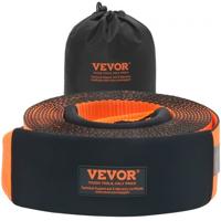 VEVOR sleepriem 101,6 mm x 9,1 m, breeksterkte 21092 kg, drievoudig versterkte lusriemen, off-road slepen en bergen, extreme weersbestendigheid, beschermhoezen en opbergtas