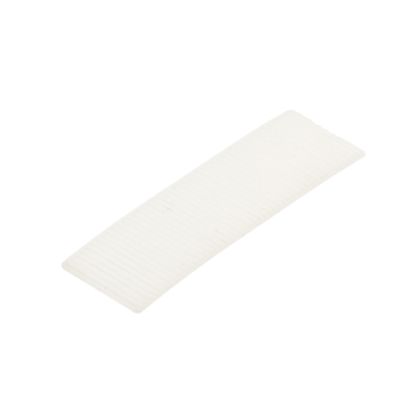 Kunstst.vulplaatje wit 30x1x100