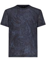 ETRO t-shirt à imprimé cachemire - Bleu - thumbnail