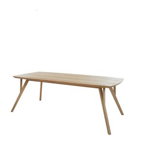 Light & Living Eettafel Quenza Mangohout, 220 x 100cm - Naturel