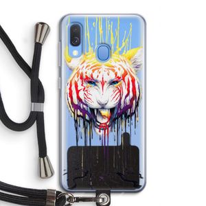 Fading: Samsung Galaxy A40 Transparant Hoesje met koord