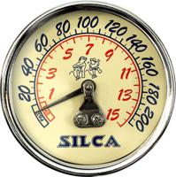 SILCA pressure gauge for pista / superpista