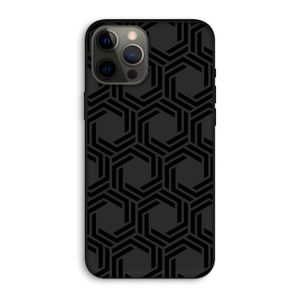 Geometrisch patroon: iPhone 12 Pro Max Biologisch afbreekbaar hoesje