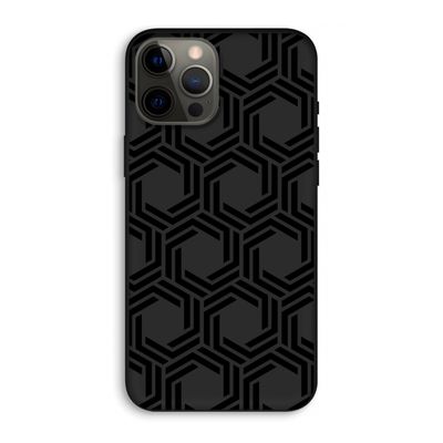 Geometrisch patroon: iPhone 12 Pro Max Biologisch afbreekbaar hoesje
