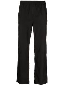 Soulland pantalon Erich à logo brodé - Noir