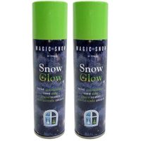 2x Kunst sneeuw glow in the dark 150 ml   -