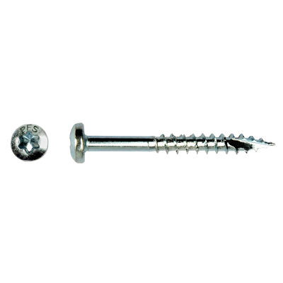 pgb-Europe PGB-FASTENERS | Spaanplaatschroef pfs+ PH-T Ø 6,00x80 Zn T30 | 200 st PFWCTG001006000803