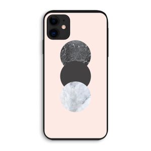 Marmeren cirkels: iPhone 11 Biologisch afbreekbaar hoesje