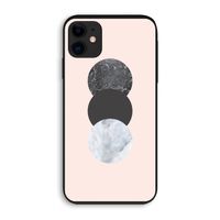 Marmeren cirkels: iPhone 11 Biologisch afbreekbaar hoesje